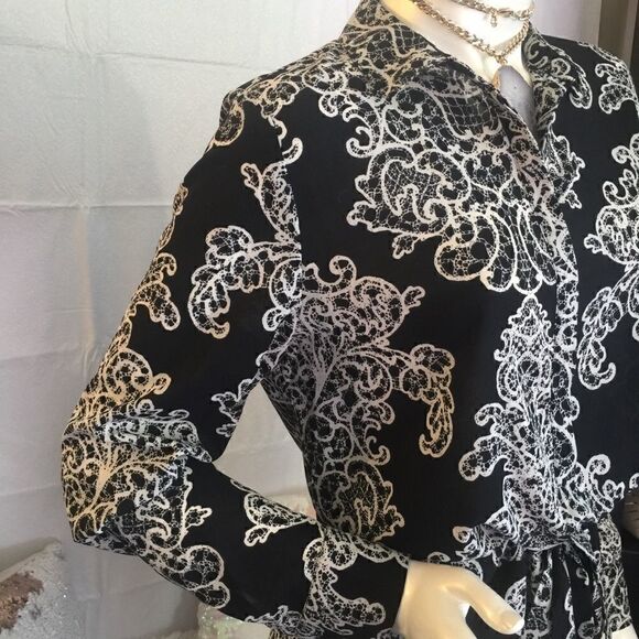 New! LILLA P Luxury  2 Layer shirt Dress - Picture 3 of 6